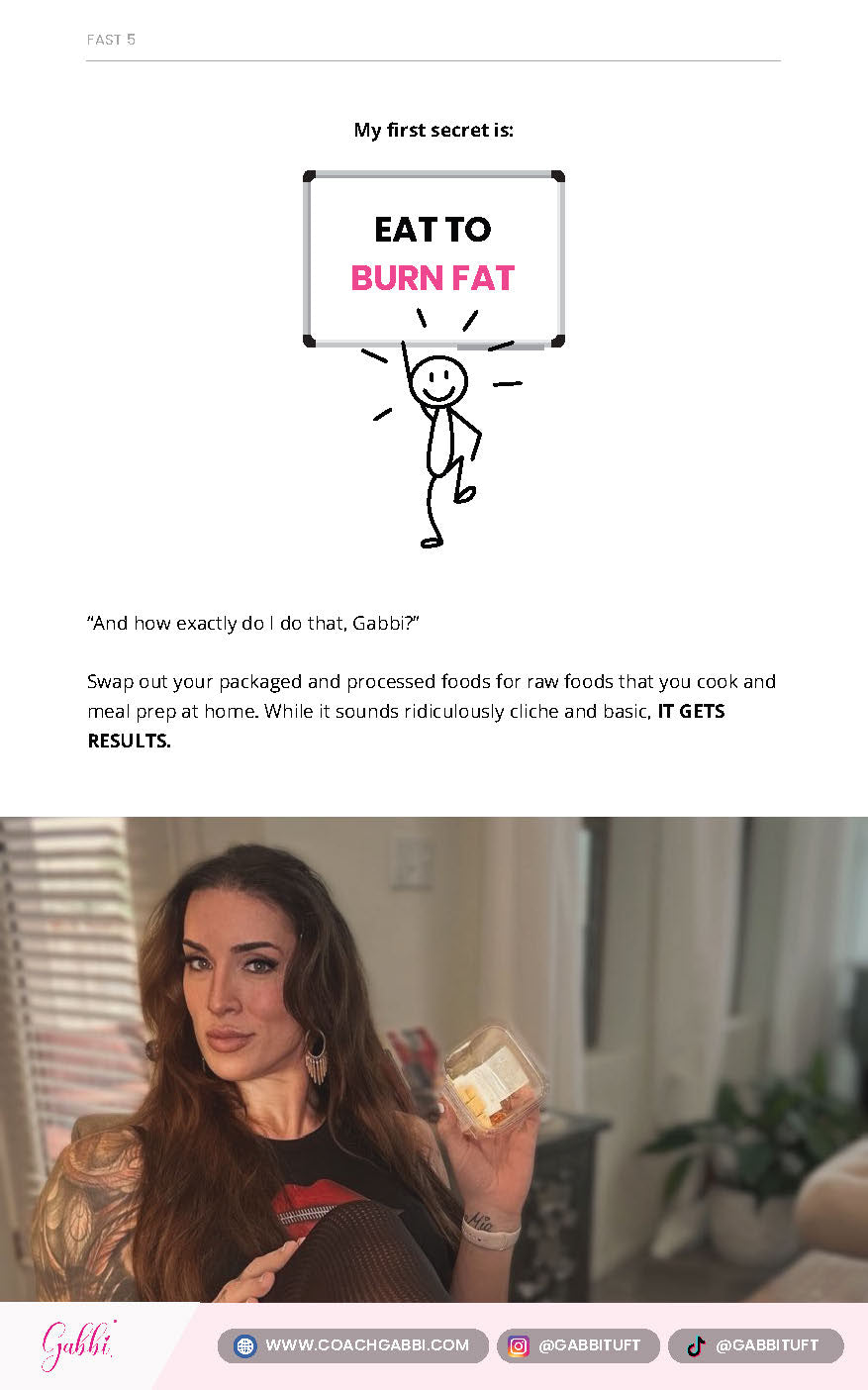 Fast 5: 5 secrets to rapid weight loss