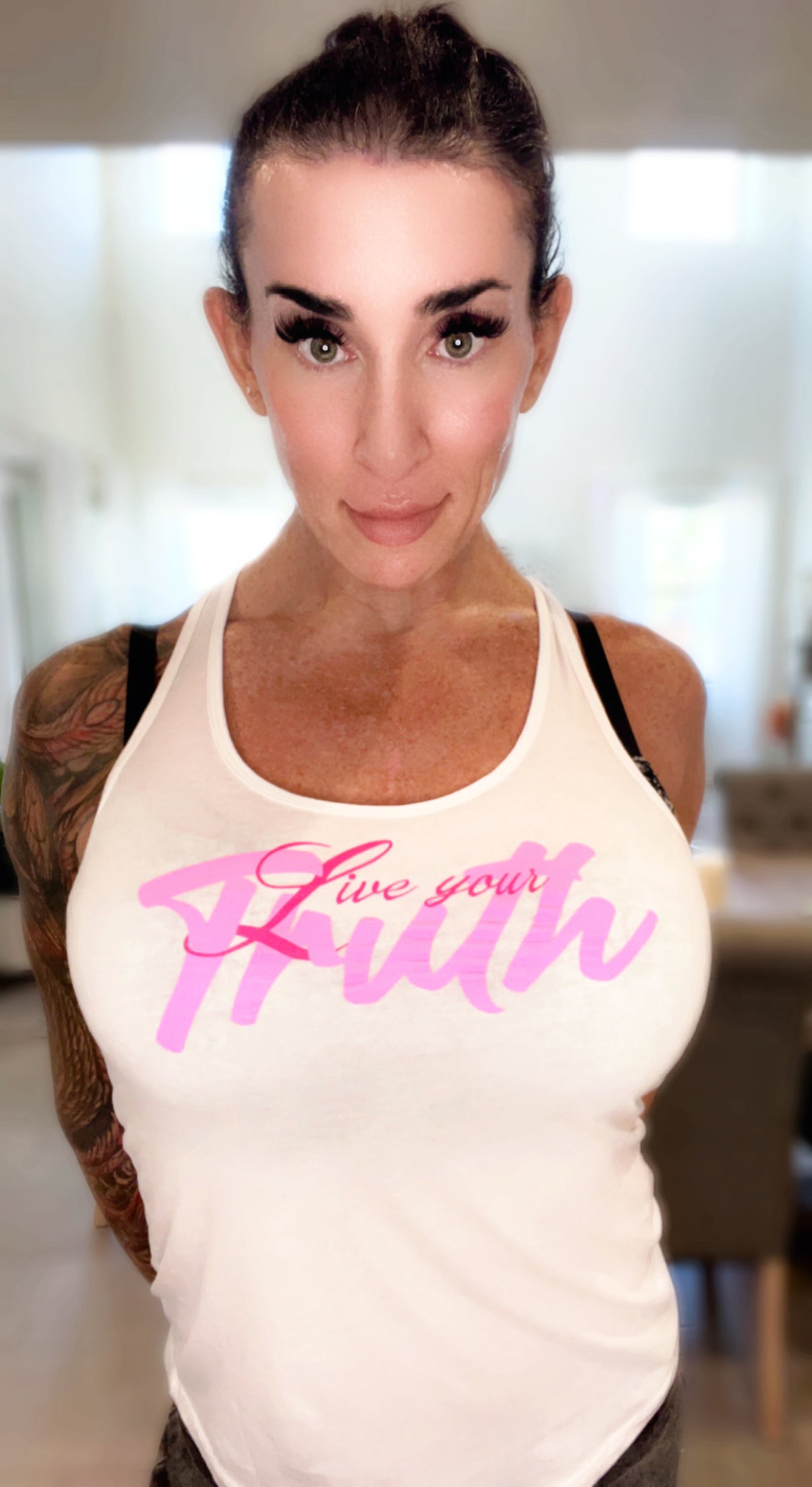 Live your truth women's tank